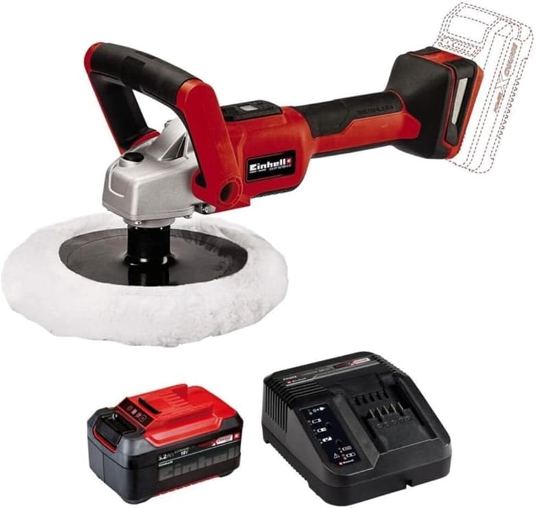 Einhell Ce Cp 18/180 Akülü Polisaj Ve Zımpara Makinesi 1X5,2 A