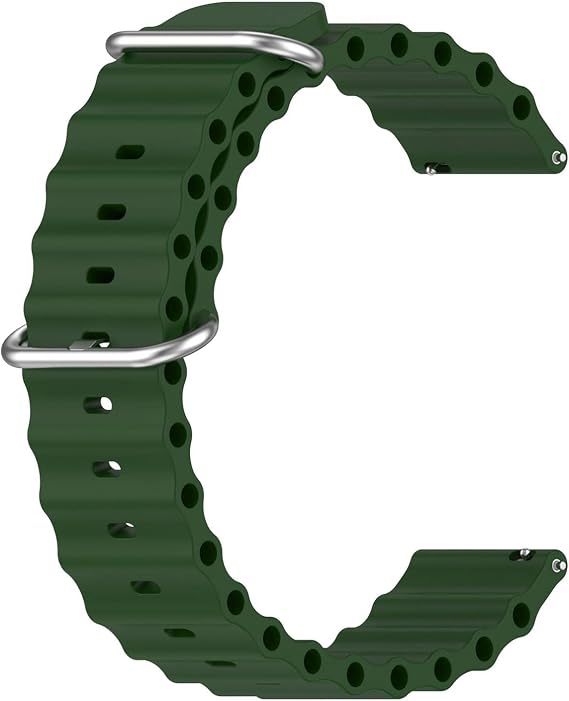 Microsonic Huawei Watch Ultimate Kordon Ocean Band Yeşil