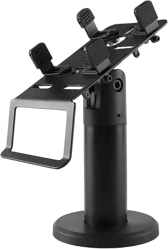 Generisch POS Terminals Stand Card Terminal Holder for POS Devices Adjustable 360° Rotatable EC Terminal Desk Holder for Credit Card Terminals