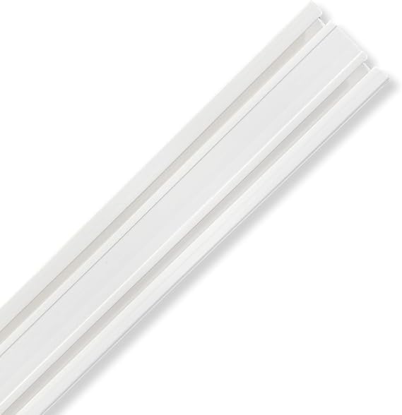 Bilarch 2 Raylı Korniş Perde Rayı Kaliteli Sağlam Ambalaj (400 CM)