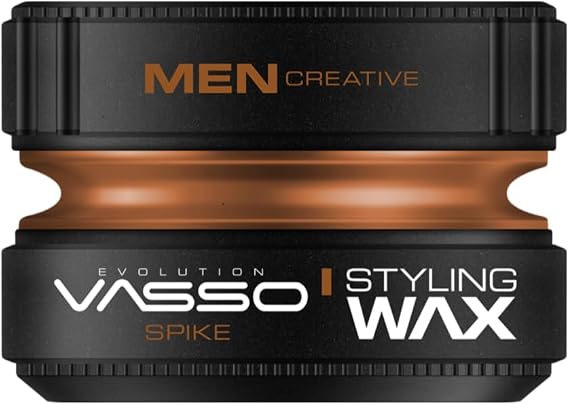 VASSO Saç Şekillendirici Mat Killi Wax | Tüm Saç Tipleri | Ekstra Tutuş ve Ekstra Mat Görünüm | CLAY Spike 150 ml