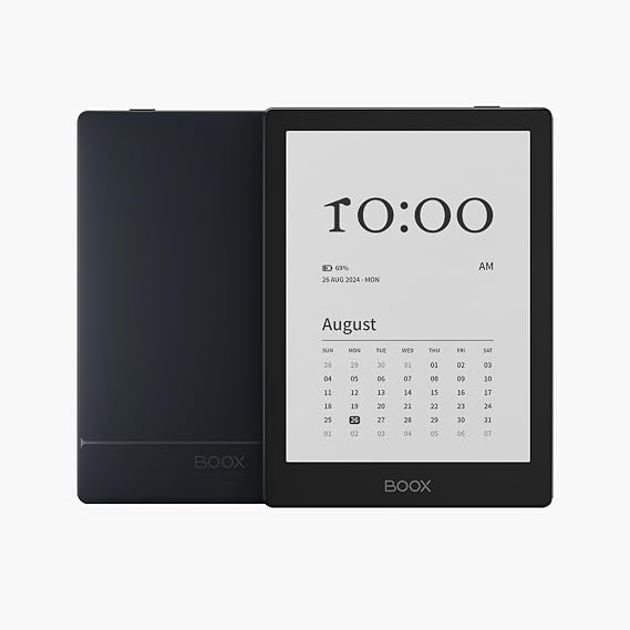 BOOX Go 6 ePaper Tablet 6 Inch B/W 32 GB 300 ppi Android 11 Front light BT WiFi Black