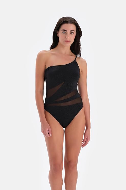 EROS Kaplı Çıkarılabilir askılı 24SW85020EST Kadın Mayo, Siyah, 46
