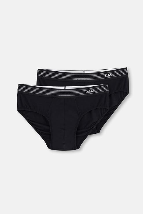 Dagi Erkek D4180 Micromodal Slip 2'li Siyah
