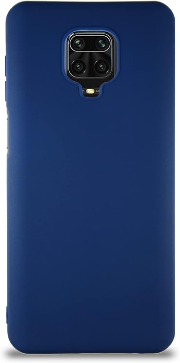 KZY İletişim Xiaomi Redmi Note 9 Pro ile Uyumlu Kılıf Soft Premier Renkli Silikon Kapak - Lacivert