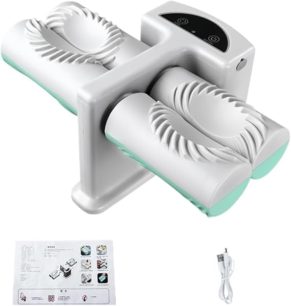 Oniissy Automatic Electric Dumpling Maker Household Double Head Dumpling Machine,Electric Dumpling Maker Machine Dumpling Press,USB Charging Power Supply(A)