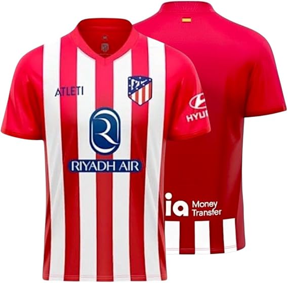 Unisex ATM Official Home Jersey 23-24 Undershirt (Pack of 1)