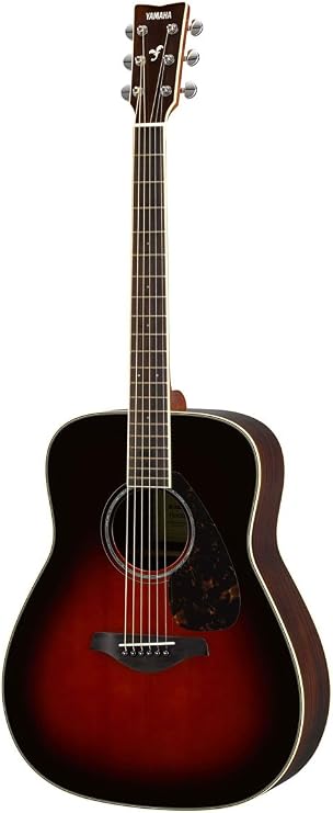 Yamaha FG830 Solid Top Folk Guitar, Natural