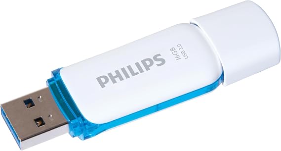 Philips Snow Edition Super Speed 3.0 USB flash sürücü, 16 GB, PC, dizüstü bilgisayar, bilgisayar veri depolama, okuma hızı 100 MB/s'ye kadar