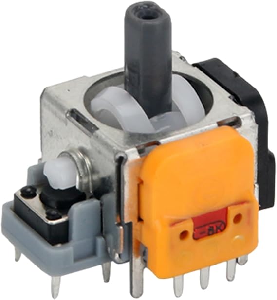 Hall Effect Joystick Rocker 3D Analog Sensor Module Thumb Stick Potentiometer Replace Compatible Parts for One Controller