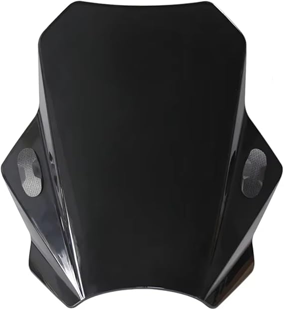 Motorcycle Windshield For Cb650r For Bajaj For Dominar 400 For Crf1000 For Africa For Twin Universal Motorcycle Windscreen Windshield Screen Deflector(Black)
