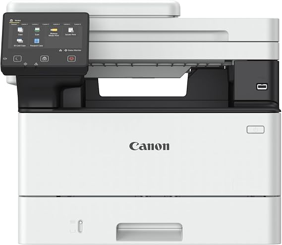 Canon i-SENSYS MF461dw 3-in-1 Wireless Mono Laser Printer - A4 Print, Copy, Scan - 36ppm Print speed, 100ipm Scan Speed - 2-Sided ADF - LCD Touchscreen - Secure & Sustainable - Office Printer