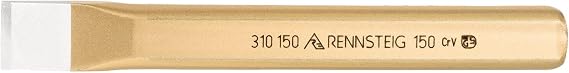 310 150 1 DIN 6453 Flat Cold Chisel 0 V Gold/Silver 150 x 17 x 11 mm