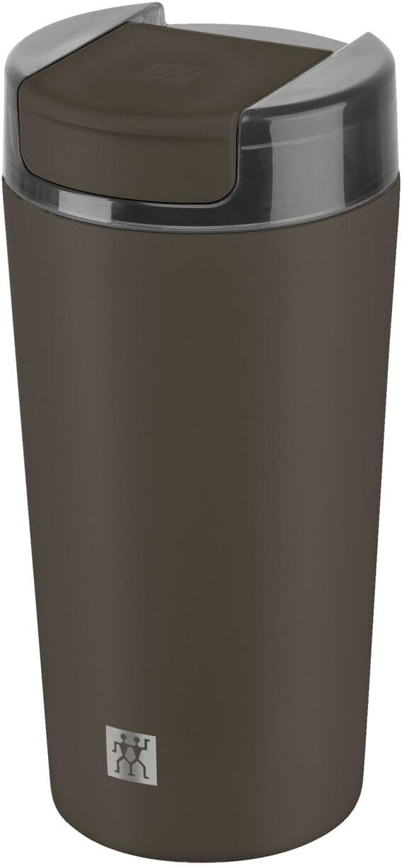 ZWILLING Thermo Plus Termo Bardak Termos, 480 ml, paslanmaz çelik, Çikolata
