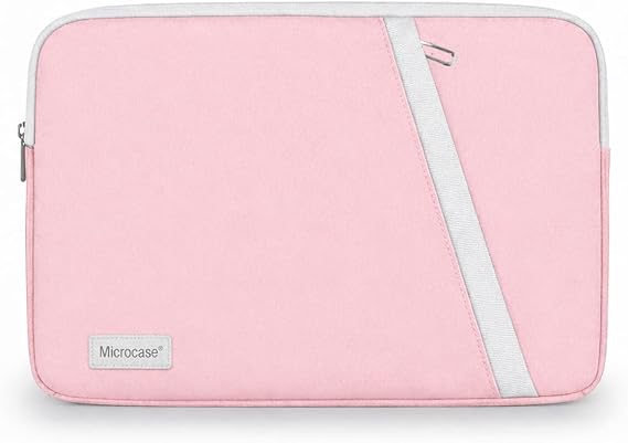 Microcase Honor Pad 10 12.1 inch ile uyumlu Çok Amaçlı Sleeve Tipi 10-11 inch Tablet Çantası Pembe AL5538