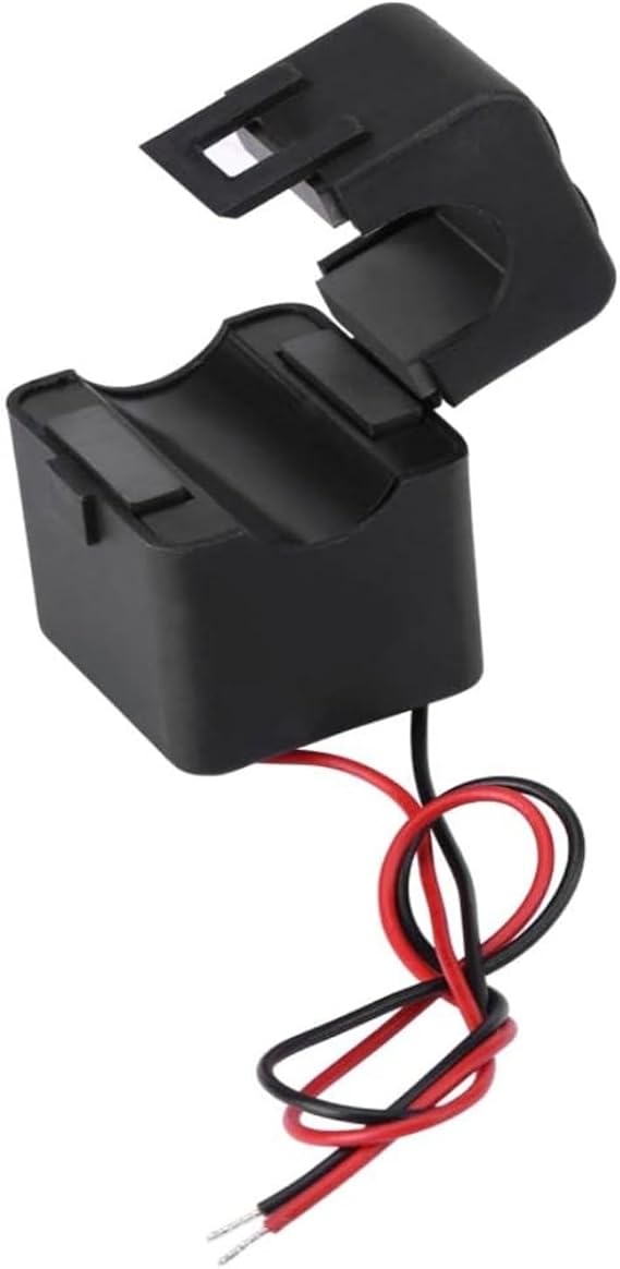 Current Transformer 100A PZCT-02 Precise Current Sensor Mini Split Core Current Transformer Coil Sensor Small Current Transformer Snap Joint Structure for Amp Energy Meter 0-100A