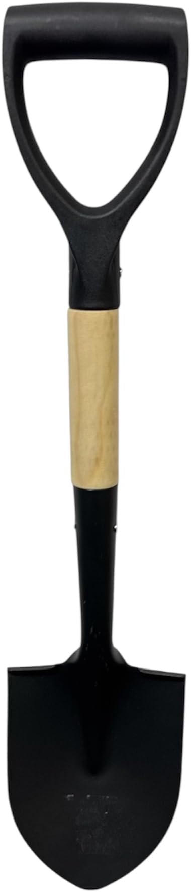 GardNTool Round Head Micro Shovel Set With Wooden Handle Strong Durable Garden Gardening Tools Hand Tool Digging Spade Planting Lightweight Compact Weath [ ROUND MINI SHOVEL ]