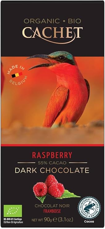 Cachet Chocolate Raspberry 90g