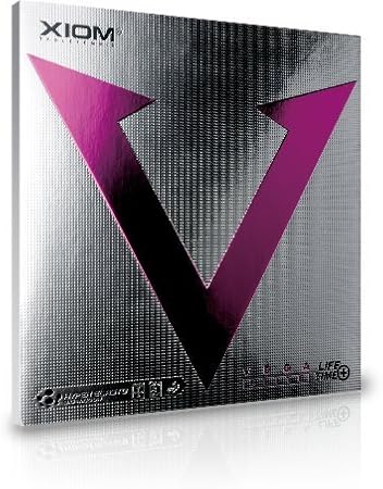 Xiom Vega ELITE Table Tennis Rubber ,Red, Max