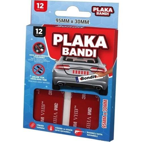 Telvesse Bondit 3M Plate Bonding Tape VHB Double Sided Tape 12 Pieces