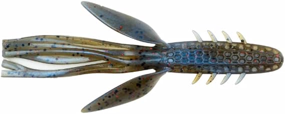 NetBait HexTek Supercharged with BAITFUEL 4.5'' Big Boar - Blue Craw Red Flake