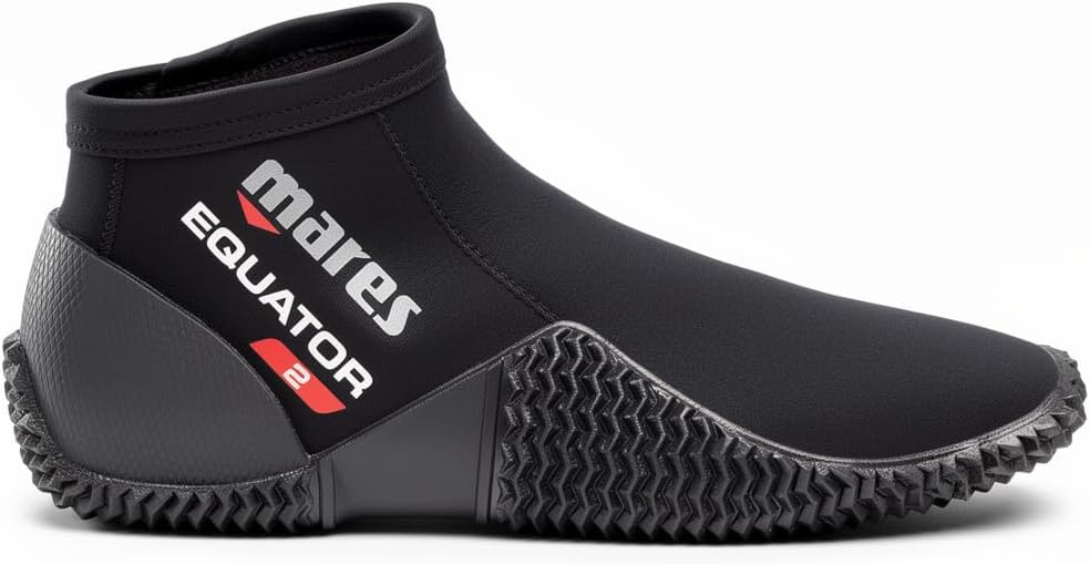 Mares Equator - 2mm Neoprene Dive Boots, Lightweight, Non-Slip Sole