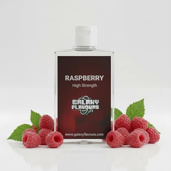 Raspberry Flavouring - High Strength Food Flavoring - 100ml Bottle - 250 Flavours.