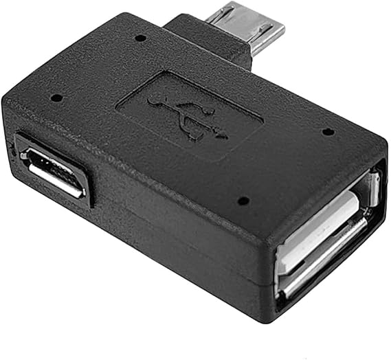 1 Pack OTG Cable Adapter for Fire TV Stick 4K Max Support Micro USB OTG Fire TV Storage Fire Stick Memory Extension 1