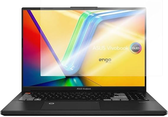 Engo Asus Vivobook Pro 16x Oled 16 İnç İle Uyumlu Mat Ekran Koruyucu Notebook, Yansıma Ve Parlama Önleyici Parmak İzi Bırakmayan Laptop Koruma, 9h Temperli Kırılmaz Esnek Nano Cam 16:10
