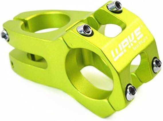 Wake 31.8 Stem 45mm Mountain Bike Stem Short MTB Stem for 31.8mm Handlebar, Most Mountain Bike Road Bike MTB BMX Track Bike (Green)