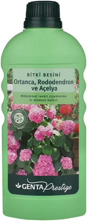 Genta Prestige Ortanca, Rododendron ve Açelya Sıvı Bitki Besini Sıvı Gübre 500ml