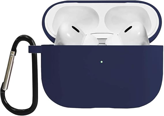 Microsonic AirPods Pro 3 Liquid Silicone Lansman Lacivert [AirPods Pro 3 ile Uyumlu Kılıf - Lacivert]