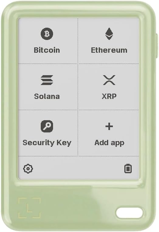 Ledger Nano Gen 5 Matcha Yeşili Kripto Donanım Cüzdanı ve Recovery Key - Soğuk Cüzdan