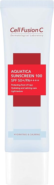 Cell Fusion C Aquatica Nemlendirici Yüksek Koruyucu Tüm Cilt Tipleri Için Güneş Kremi 100 Spf50 /pa 50 gr