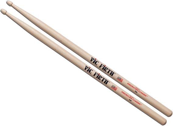 Vic firth Baget (Çift) 5A Wood, Hıckory, 0.565"X16", Medıum
