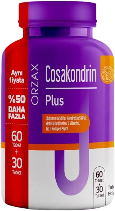Orzax Cosakondrin Plus, 90 Tablet, Aromasız