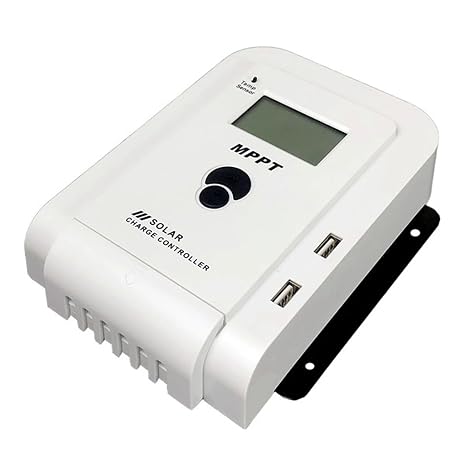 家庭用太陽光システム用のlcdスクリーンと3段階充電を備えた義務60a Mpptソーラーユニットスマートmpptソーラーデバイス