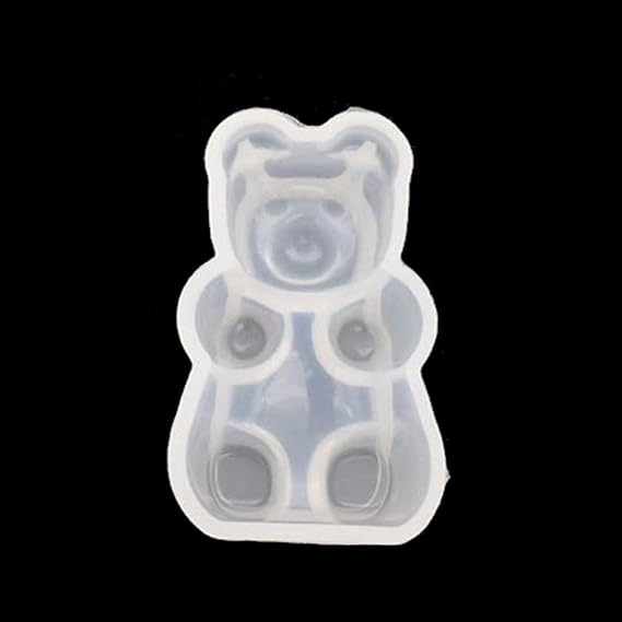 Resin Mold,Gummy Bear Candy Silicone Mold Cake Chocolate Fondant Resin Pendant Jewelry DIY Large