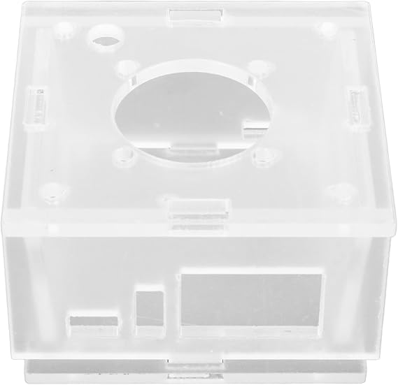 Clear Development Board Enclosure with Acrylic Protective Shell for Efficient Cooling and Access to Orange Pi 3