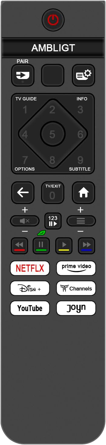 Replace Remote Control Fit for Philips Ambilight OLED TV 98GM10BEPHND000CR
