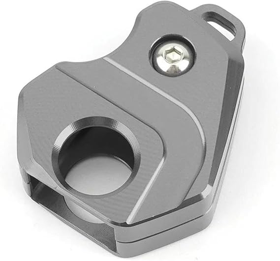 Key Shells For SYM For CRUISYM 125/250/300 Motorcycle CNC Aluminum Accessories Key Casing Key Blank Cover Key Head Shell Cap (Color : 5)