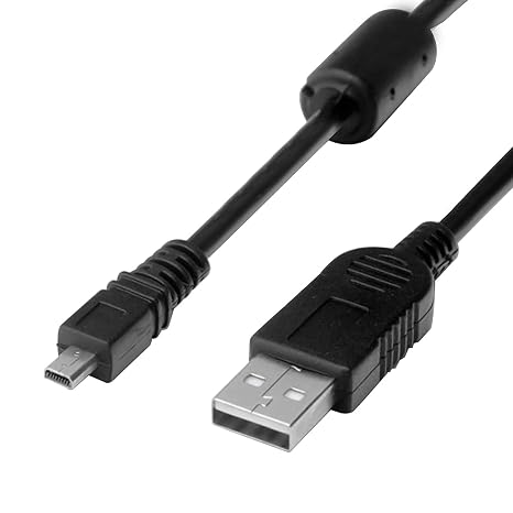 Replacement Camera Transfer Data Sync Charging Cable Cord Compatible with Sony Cyber-shot DSCH200 DSCH300 DSCW370 DSCW800 DSCW830