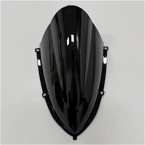 Motorcycle Windscreen For Aprilia RS457 RS 457 2024 2025 Motorcycle Double Bubble Windshield Windscreen Wind Deflectors Wind Deflector(Type B Black)