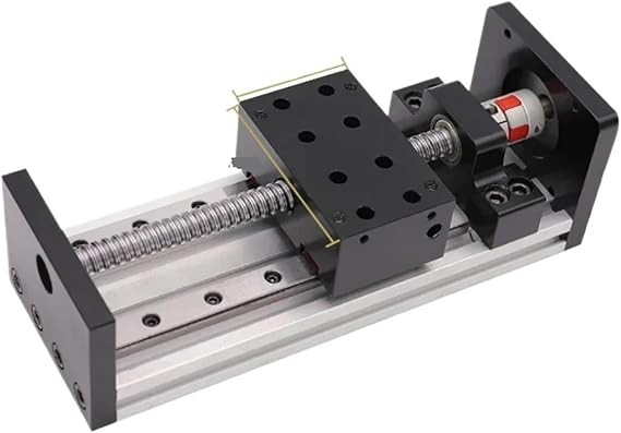 Linear Rail Motor Kit Ball Screw Sliding Table SFU1605 Nema23 Motor Slide Table Linear Guide Stage X-Y-Z Axis Motion Module(1.5Nm Encoder motor)