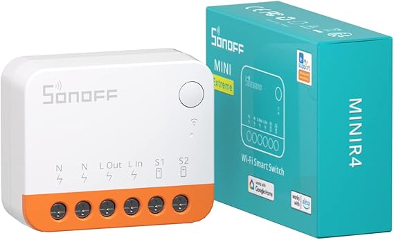 Sonoff MINIR4 WLAN Smart Switch 2-Way Timer Alexa Google Home