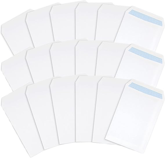 Postmaster A5 Envelopes 229 x 162 mm C5 90 GSM Self Seal White 500 Pack