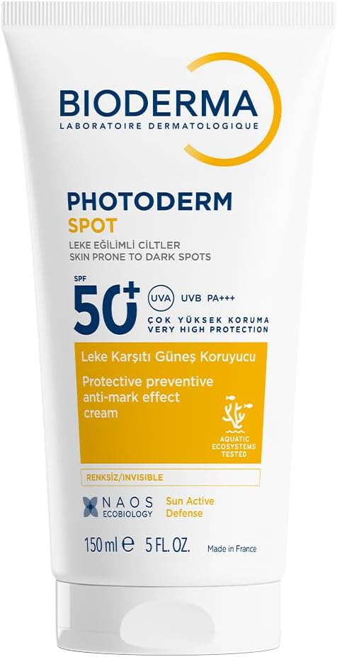 Bioderma Photoderm SPOT SPF50+ Leke Karşıtı Çok Yüksek Korumalı Yüz ve Vücut Güneş Kremi 150 ml