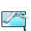 Samsung Galaxy Tab S10 FE+ Plus 13.1inç ile uyumlu Tablet Temperli Cam Ekran Koruyucu Şeffaf