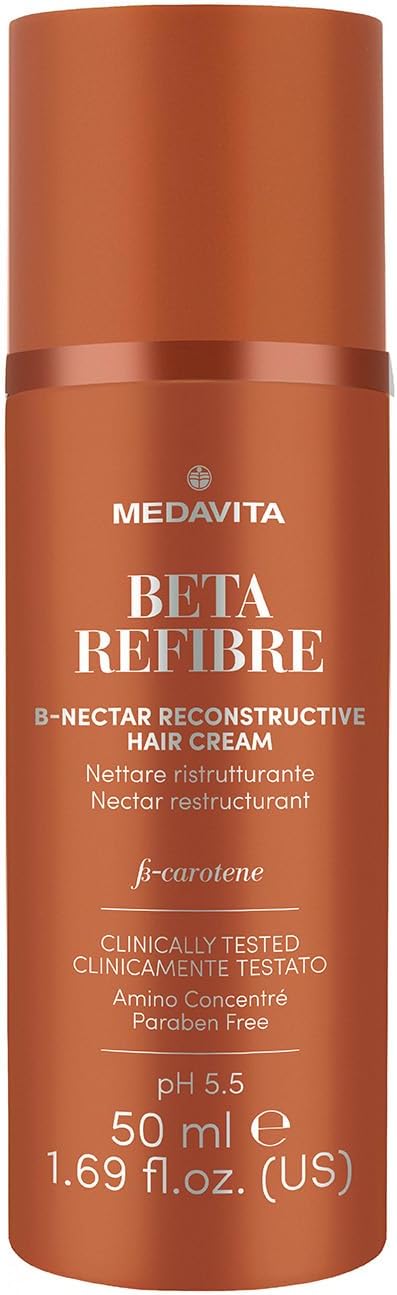 Medavita | Restructuring Hair Nectar 50 ml, Nourishing and Illuminating Action, No Rinse, Made in Italy