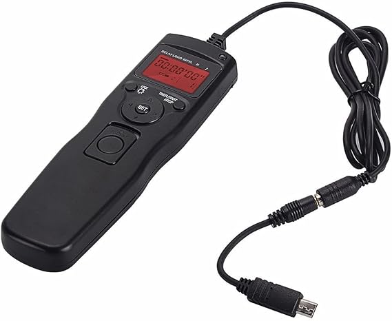 LCD Shutter Release Time Lapse Intervalometer Timer Remote Control for Sony Micro single Digital Camera A9 A7 A7R A58 NEX-3NL A3000 A6000 HX300 RX100II HX50 RX100M2 RX100M3 HX400 HX60